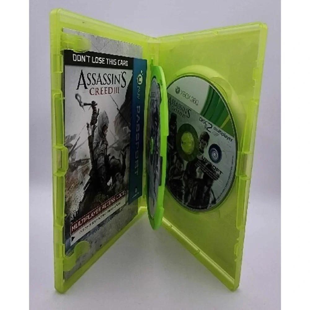 Assassin's Creed III Xbox 360 CIB‎ Complete EUC